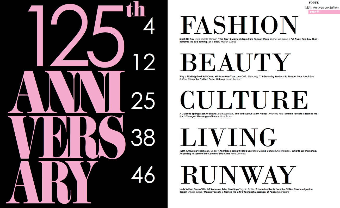 Final VM Table of Contents